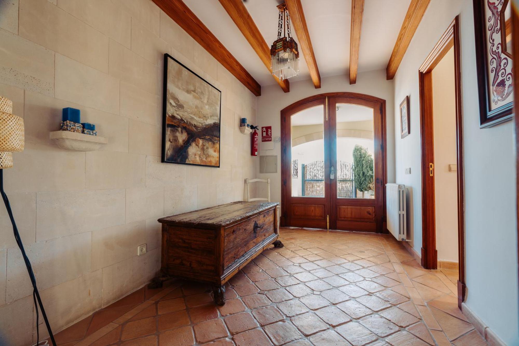 Mallorca Finca Haus Mit Pool Direkt Am Meer Es Trenc, Bootstour Moeglich Sa Ràpita Dış mekan fotoğraf