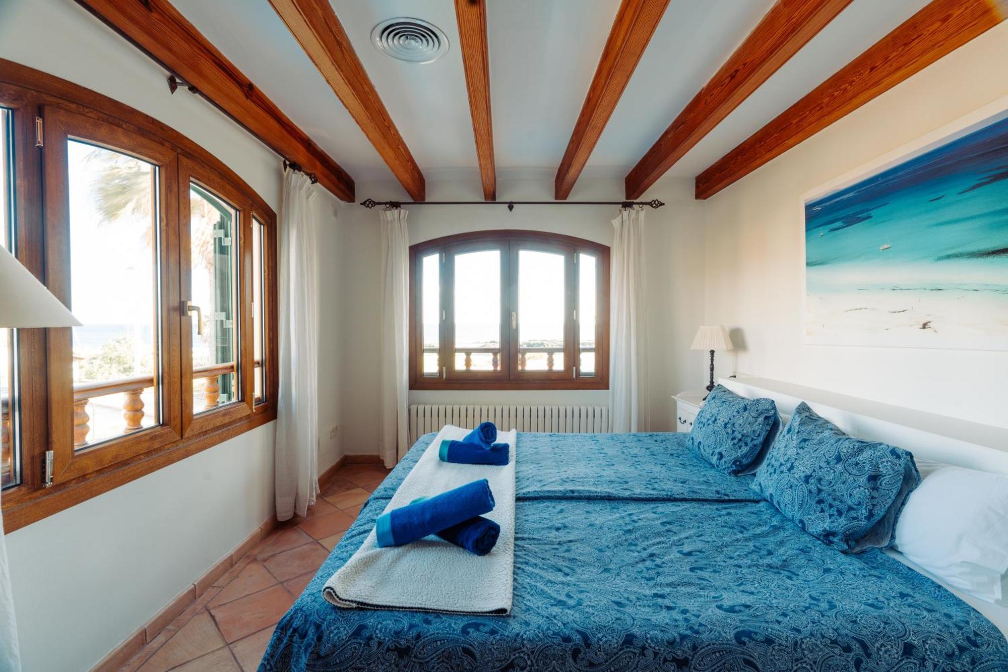 Mallorca Finca Haus Mit Pool Direkt Am Meer Es Trenc, Bootstour Moeglich Sa Ràpita Dış mekan fotoğraf